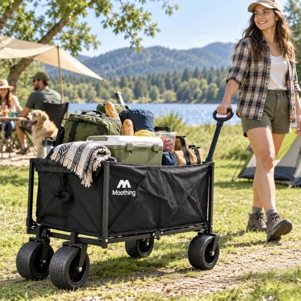 Moothing Big Foldable Wagon Cart - 2