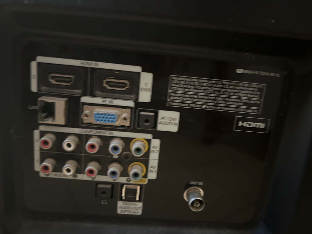 Samsung tv - 4