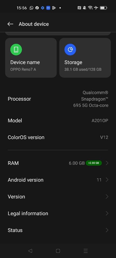 oppo Reno7 A 5g - 7