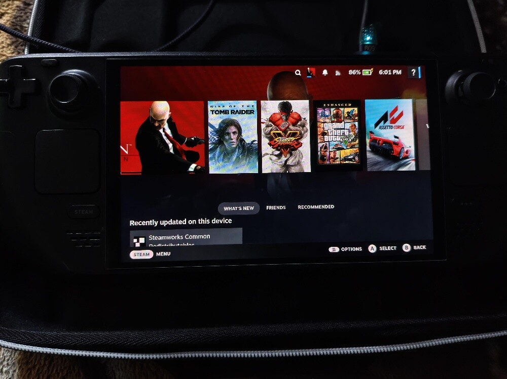 steam deck oled like new - 1