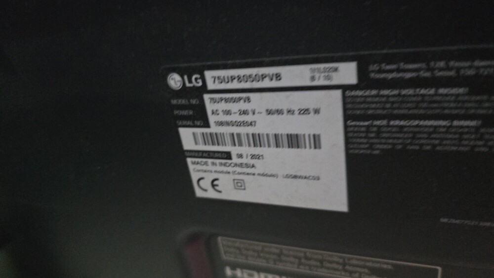 LG 75" 4K UHD SMART TV - 5