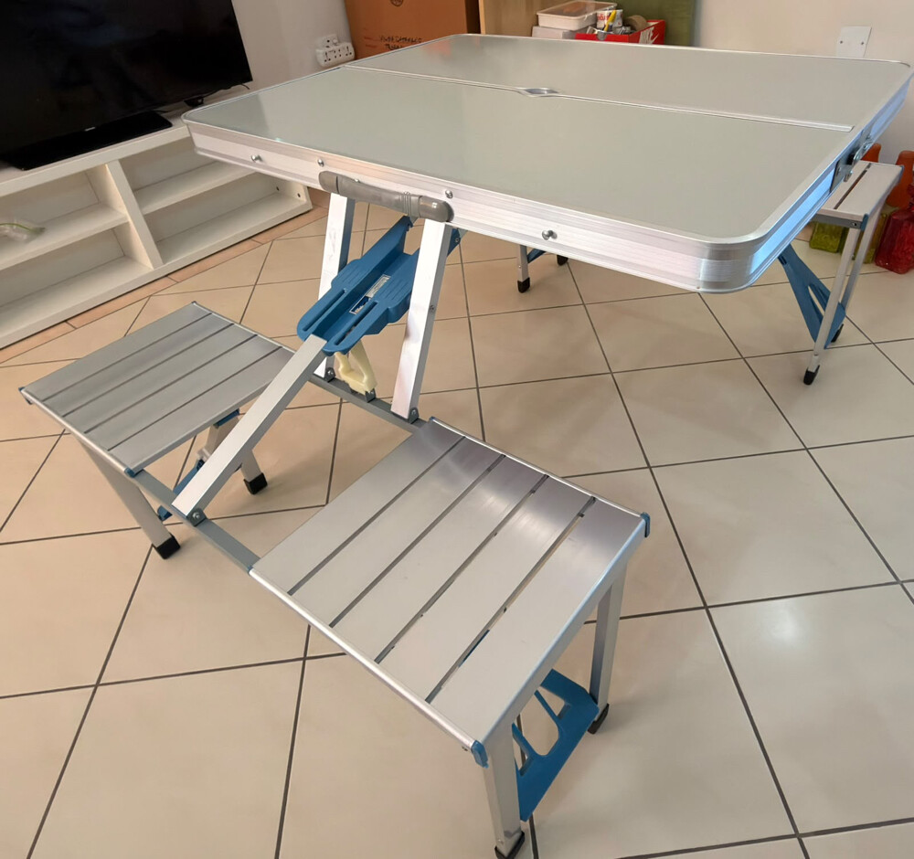 Portable Outdoor Camping Folding Al - 3