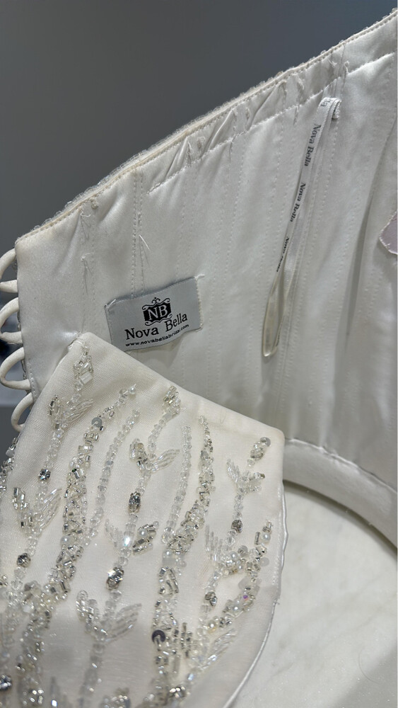 wedding dress from nova bella  - 3