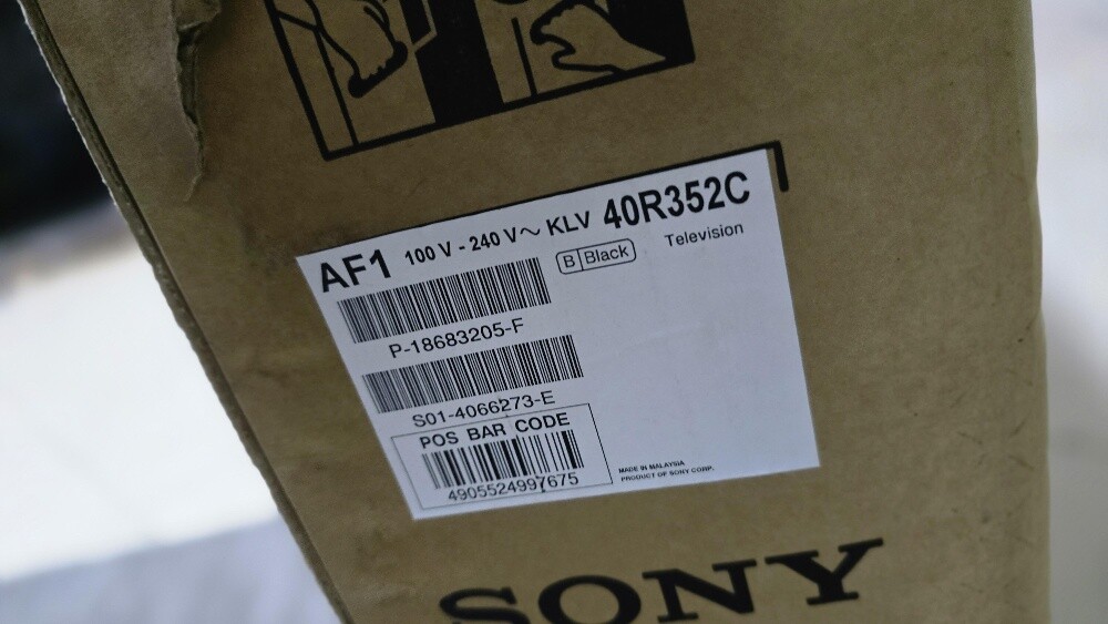 SONY 40" NOT SMART - 4