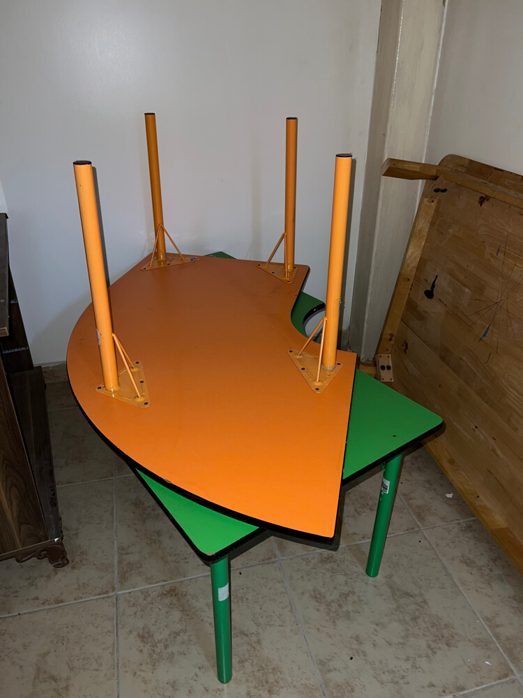 For sale two corner tables for chil - 1