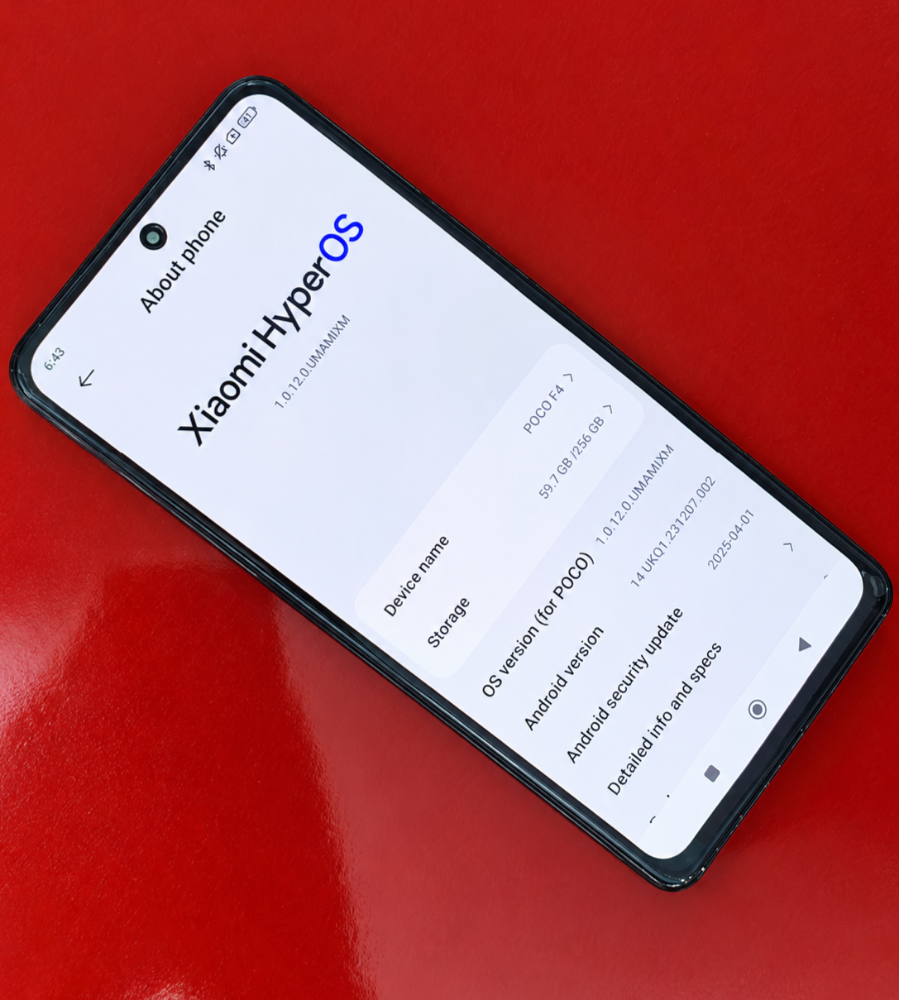 Urgent Sell Xiaomi POCO F4 5G {12/2 - 6