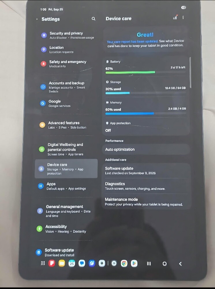 samsung galaxy tab s6 lite - 2