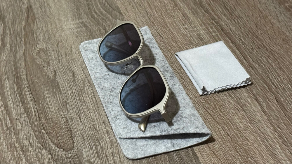 Trendy Silver Geometric Sunglasses  - 2