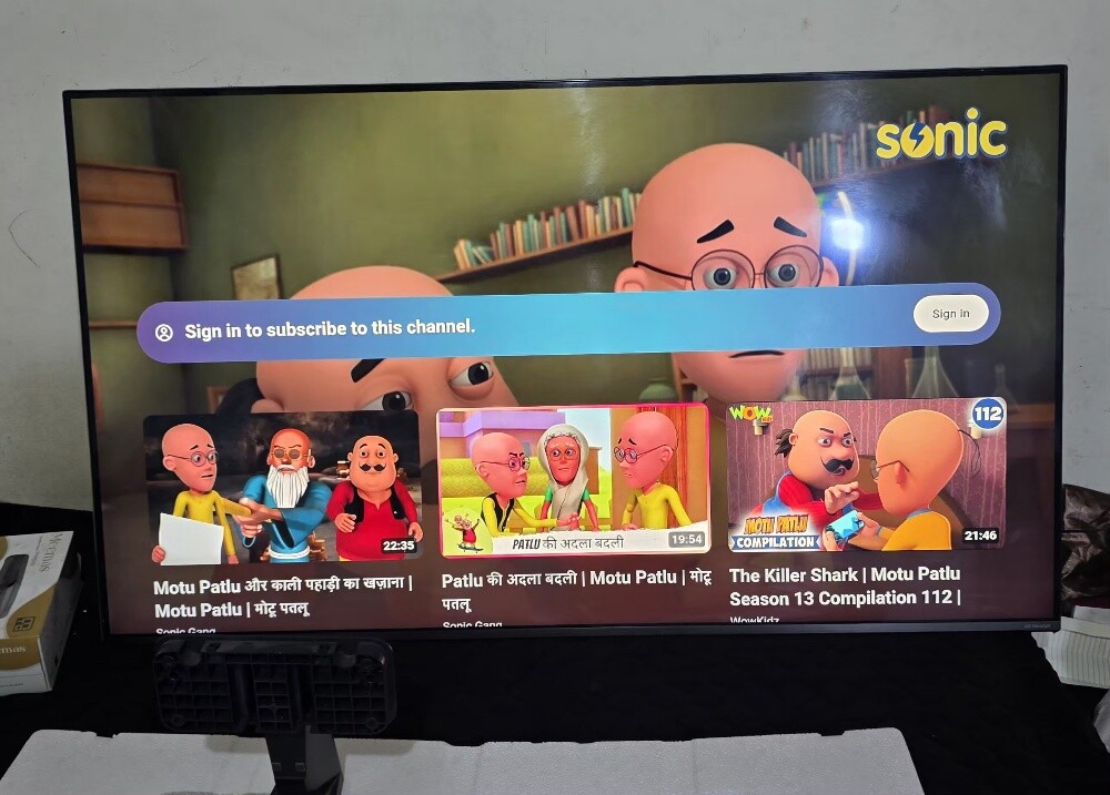 LG 55" Nano cell 4k UHD smart tv - 3