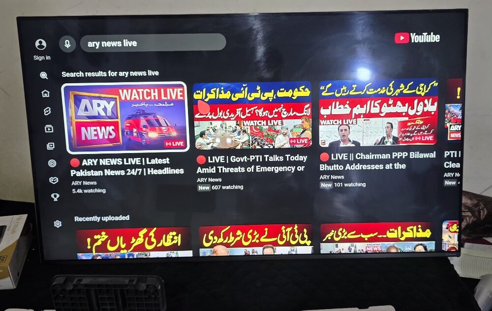 LG 55" Nano cell 4k UHD smart tv - 5