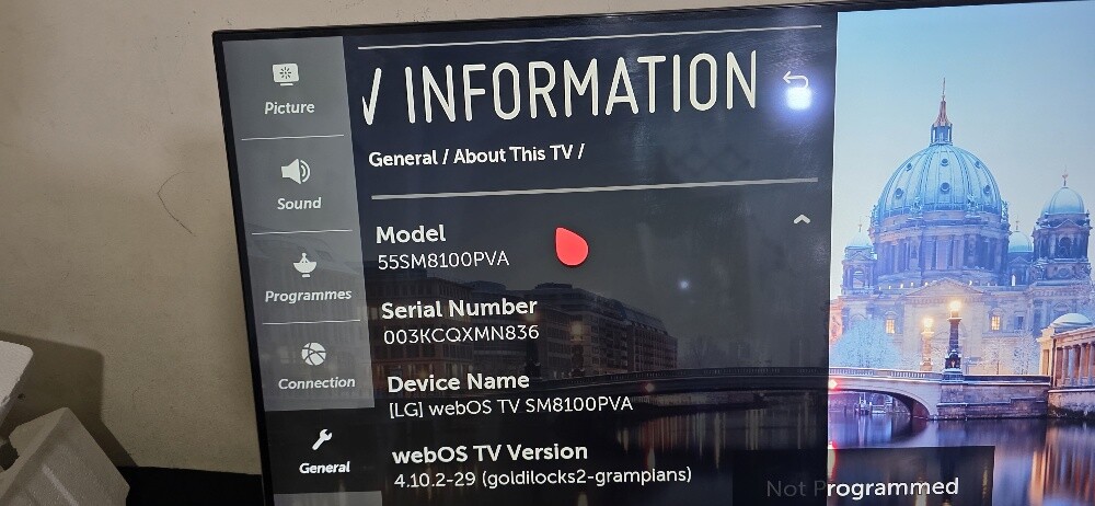 LG 55" Nano cell 4k UHD smart tv - 7