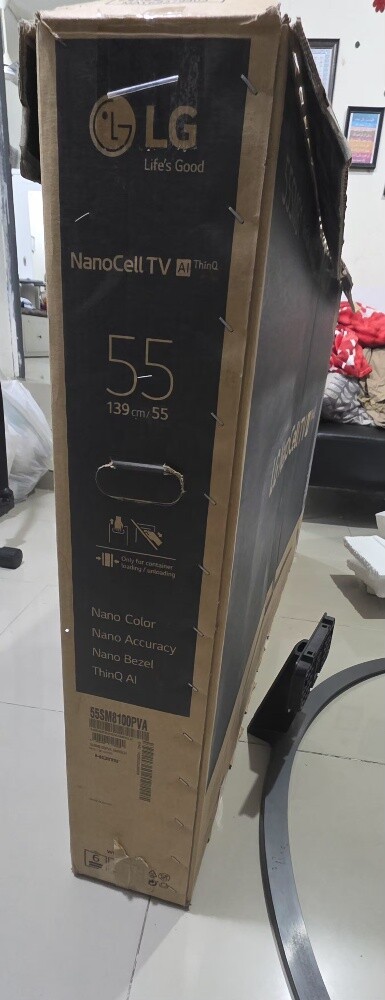 LG 55" Nano cell 4k UHD smart tv - 10