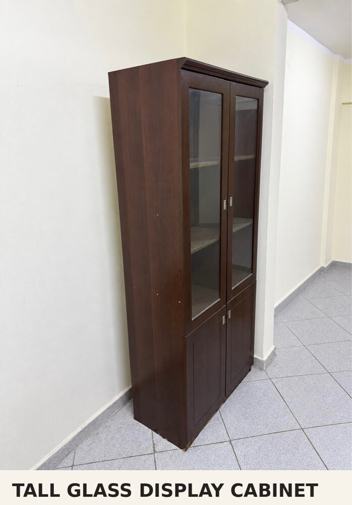 Tall Glass Display Cabinet - 2