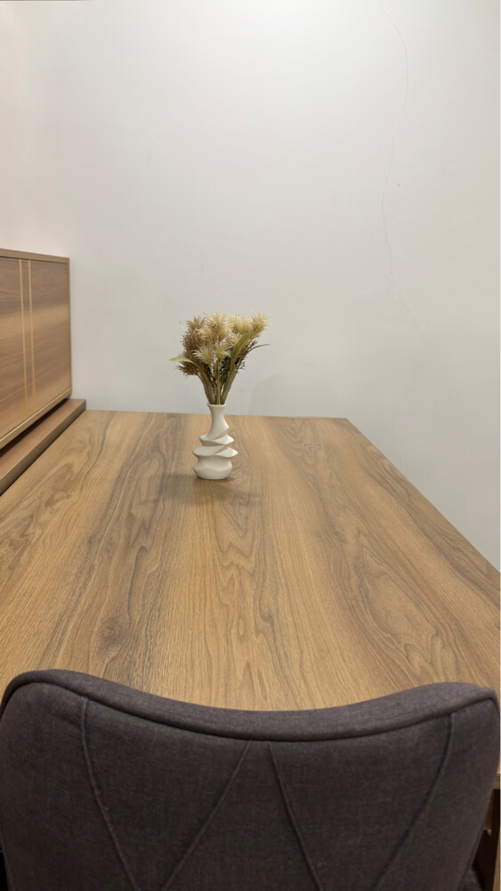 Dining table + 4 chairs – all new. - 4