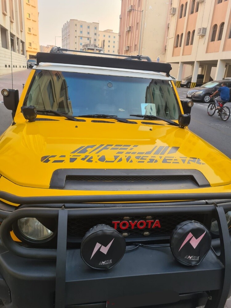 fj cruiser yellow - 4