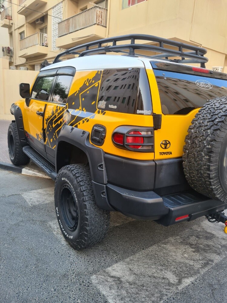 fj cruiser yellow - 12