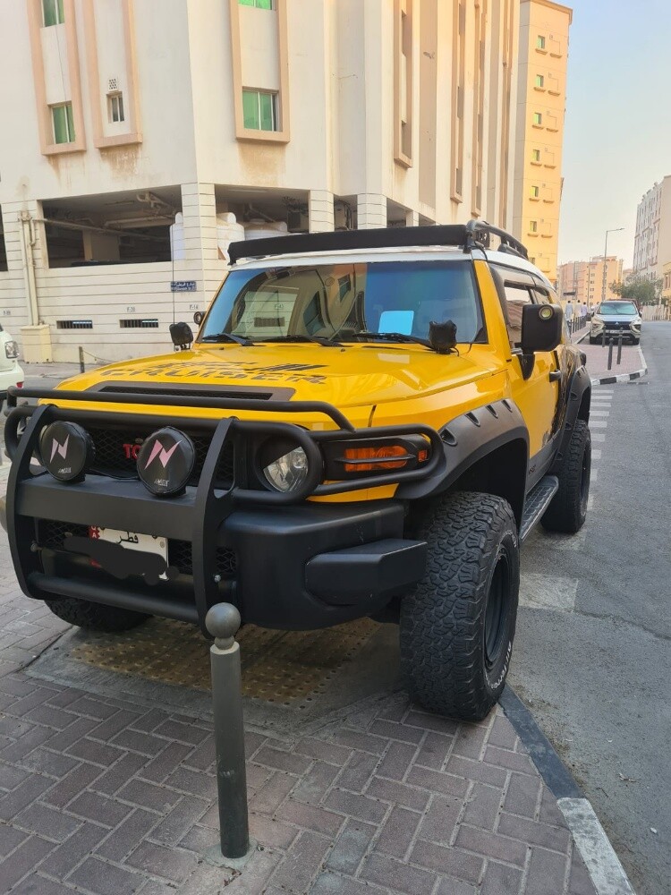 fj cruiser yellow - 8