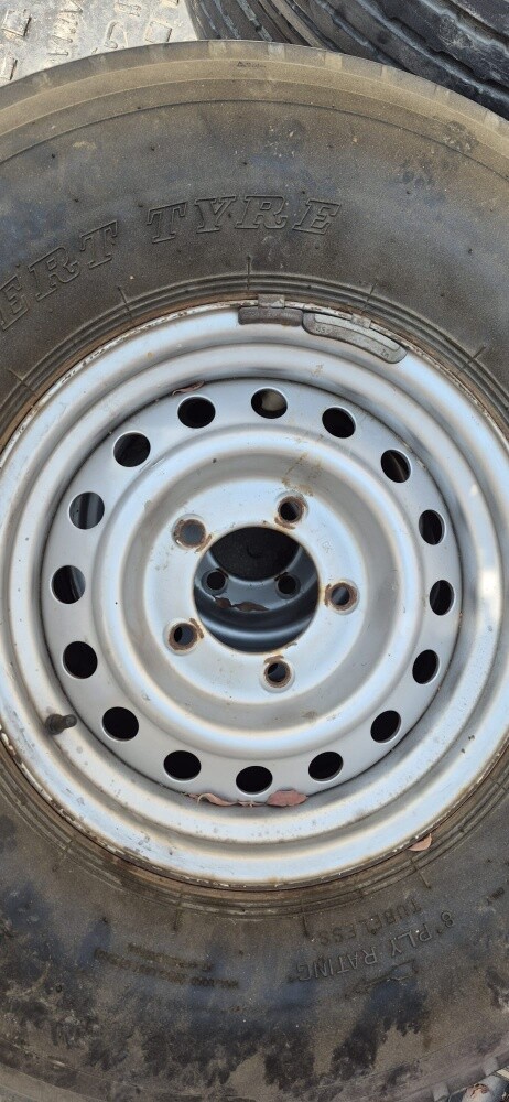 4 UNILLI TYRES WITH SHANABER RIMS - 4