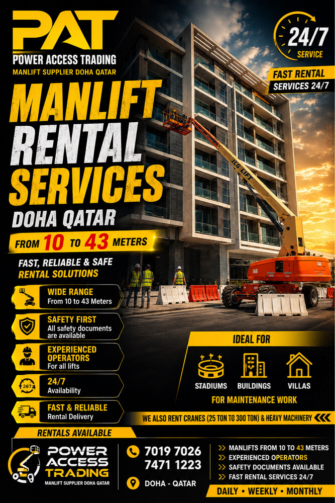 Manlefts for rent - 4