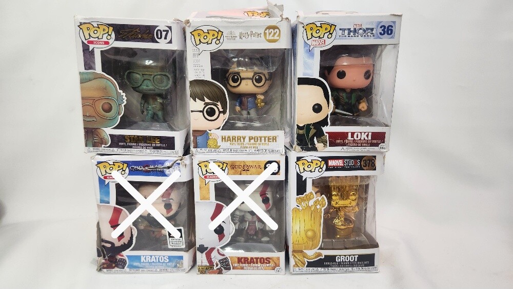 Funko Pops action figures - 1
