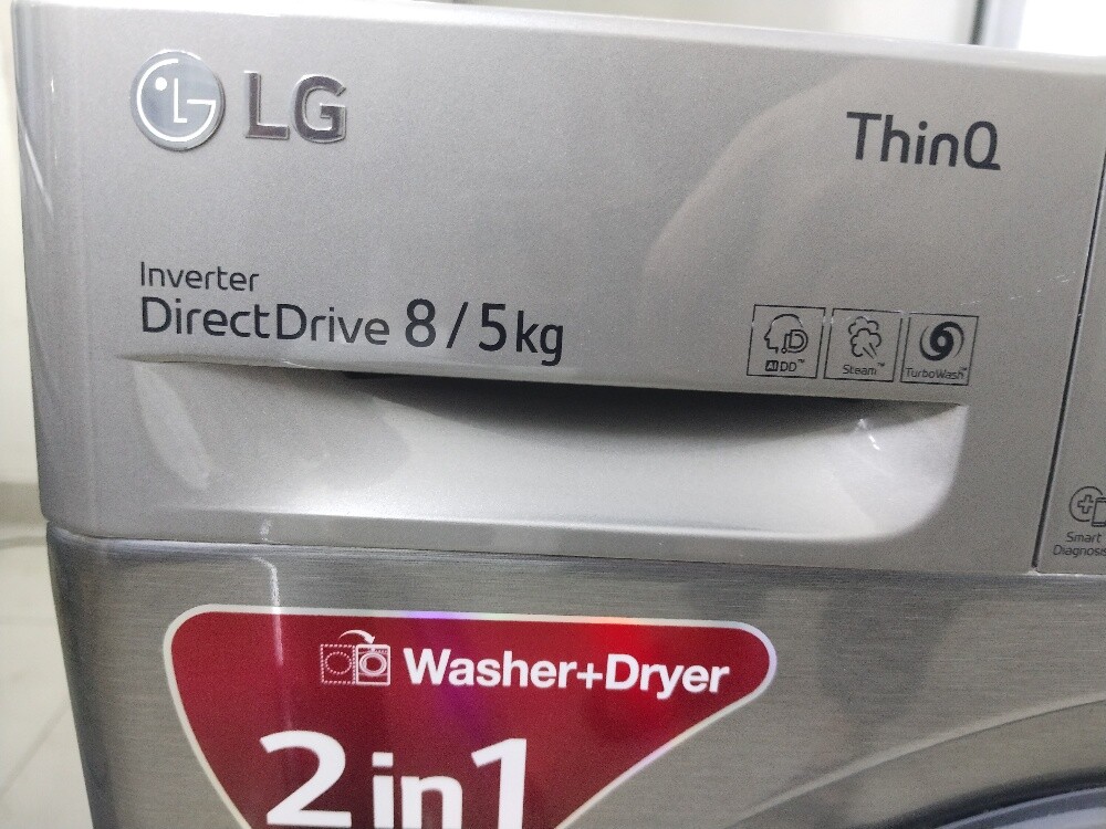 Lg 2in1 8/5kg washing machine - 4