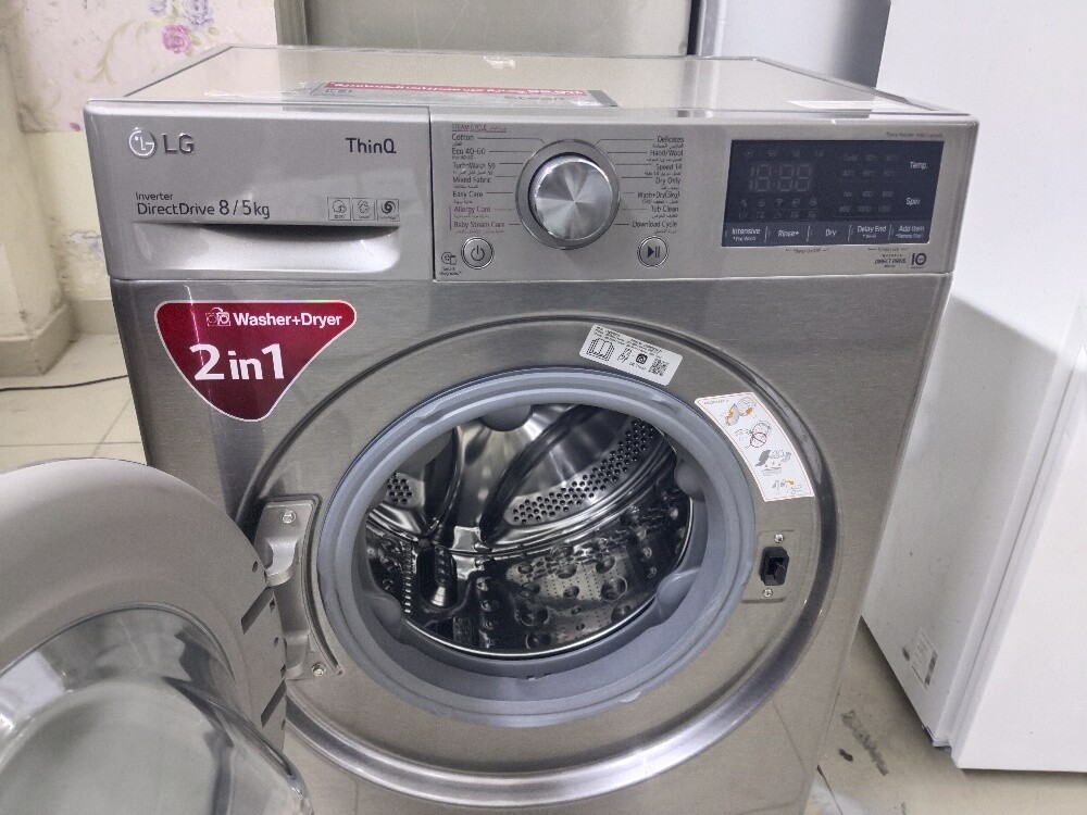 Lg 2in1 8/5kg washing machine - 3