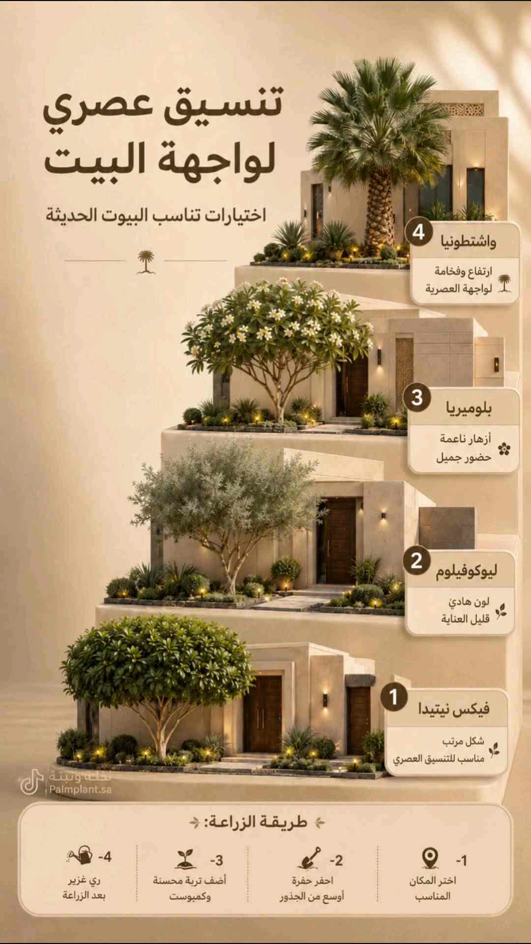 عمل اجمل الحدائق - 1