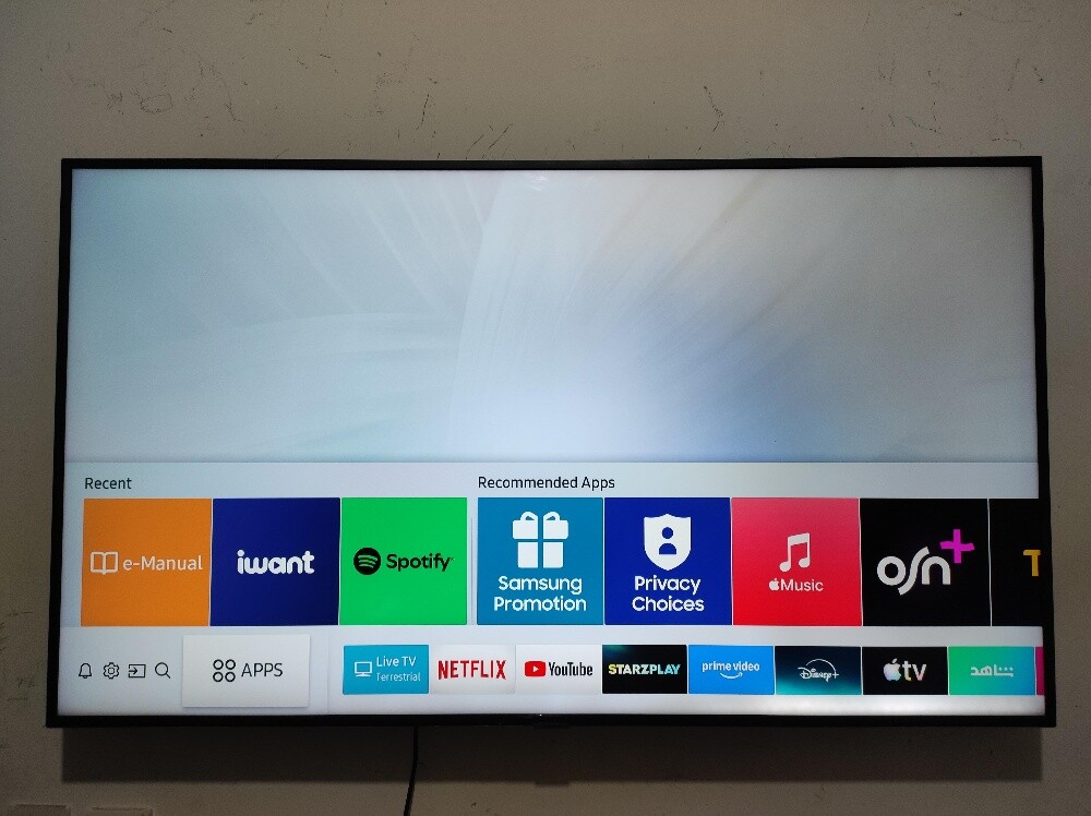 Samsung crystal smart tv 65 inch 4k - 4