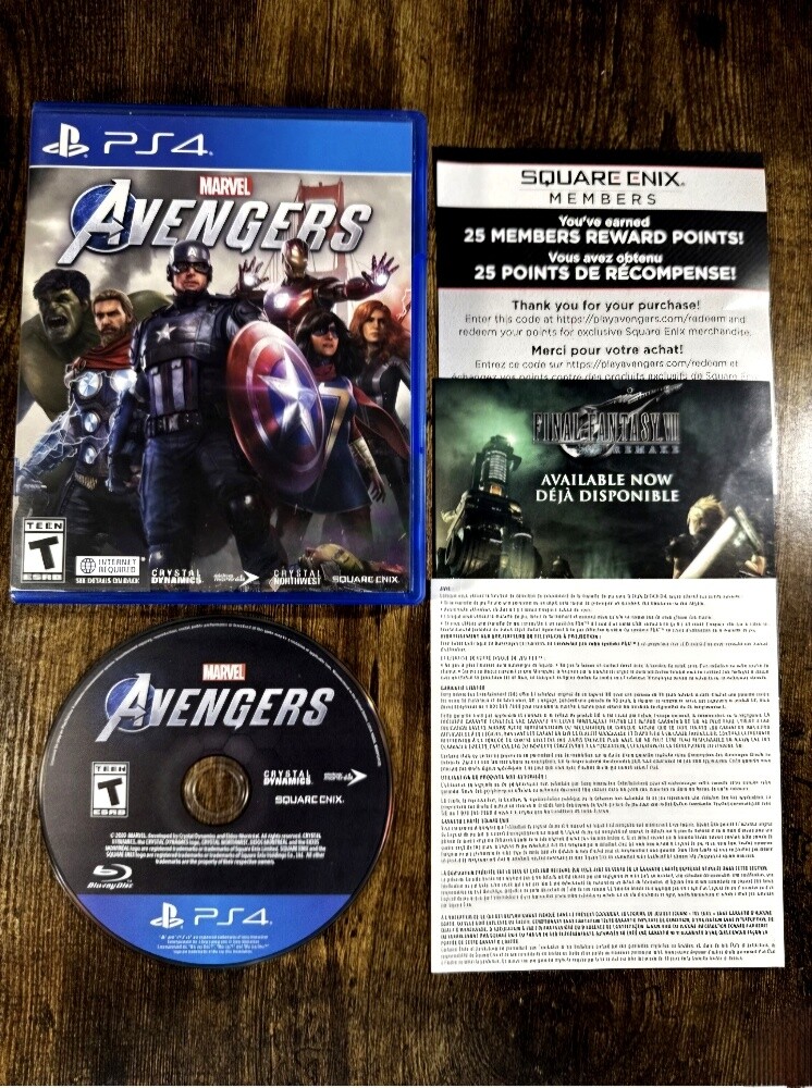 Ultimate Marvel Avengers PS4 Game - 2
