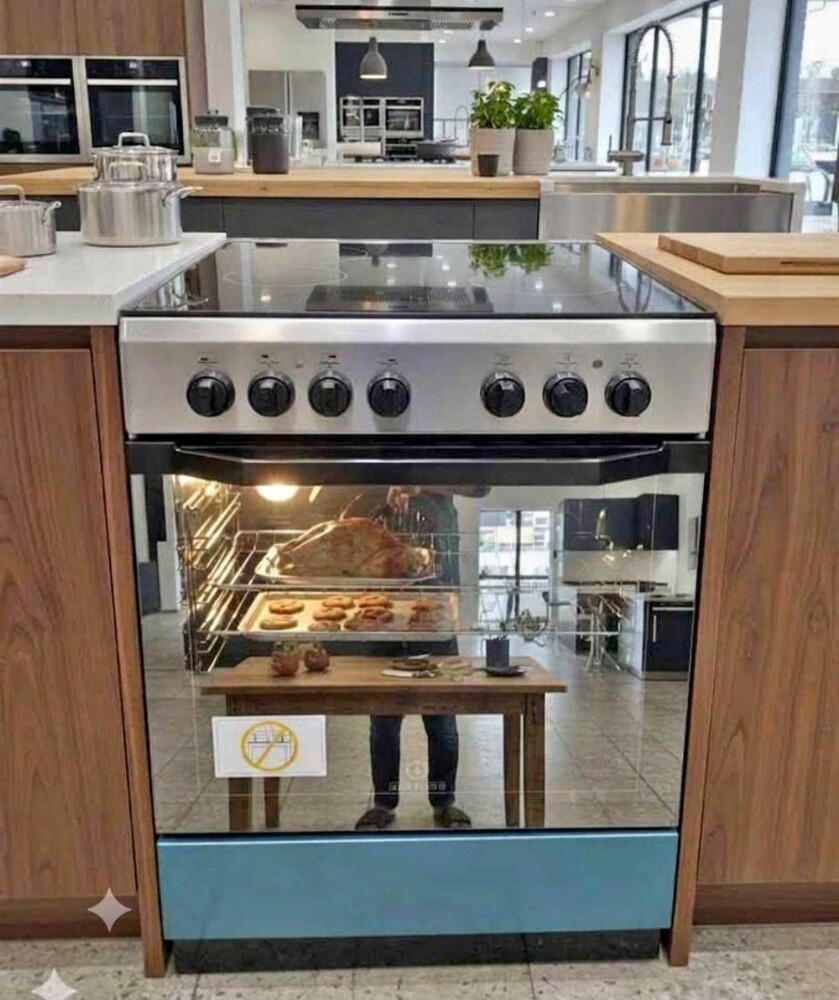 Electronic clocker 4 burner. - 1
