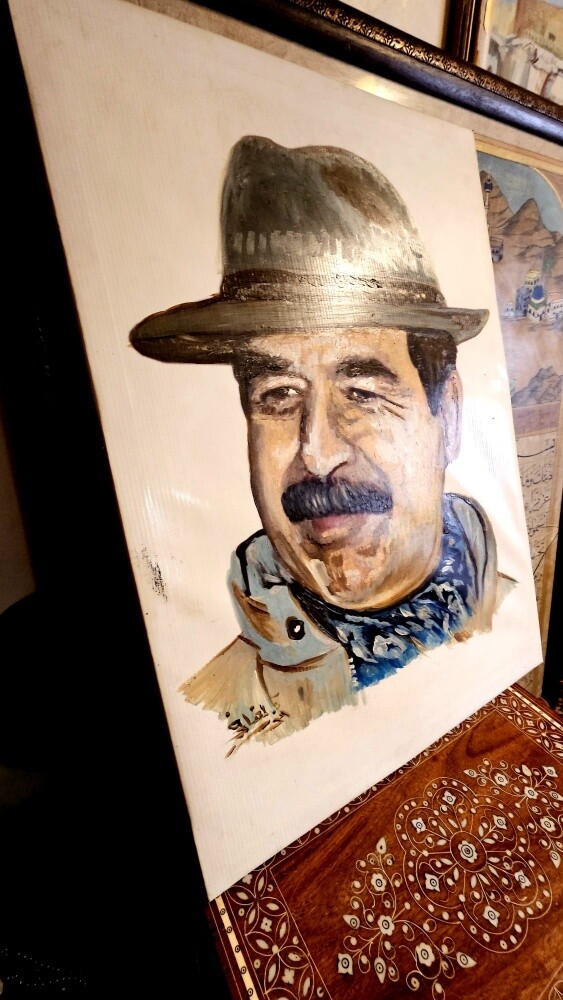 لوحة بورتريه رسم يدوي زيتي - 2
