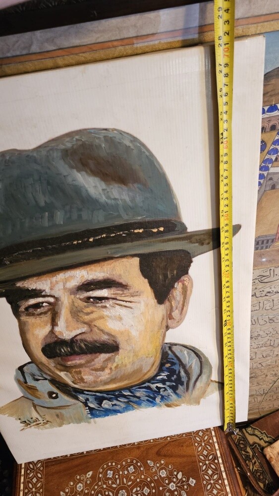 لوحة بورتريه رسم يدوي زيتي - 5