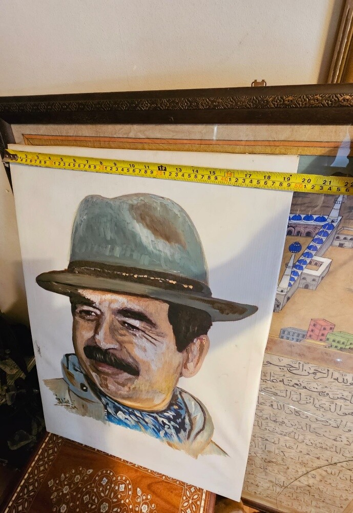 لوحة بورتريه رسم يدوي زيتي - 4