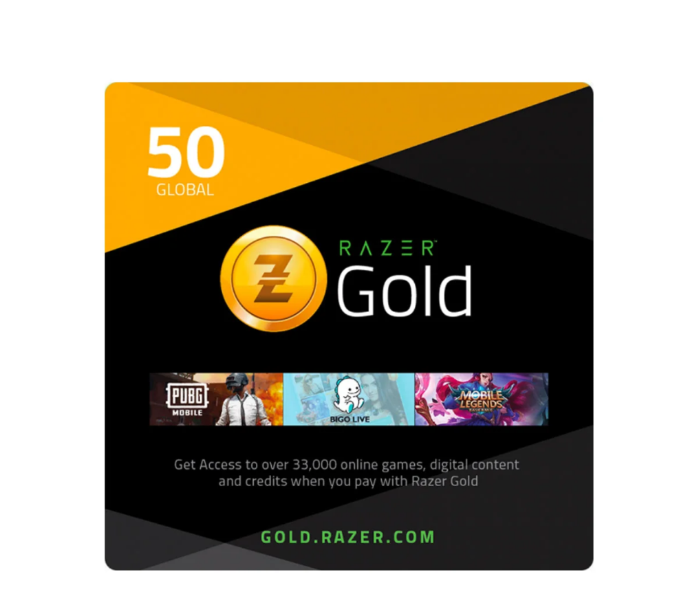 Razer gold pins 50$ - 1