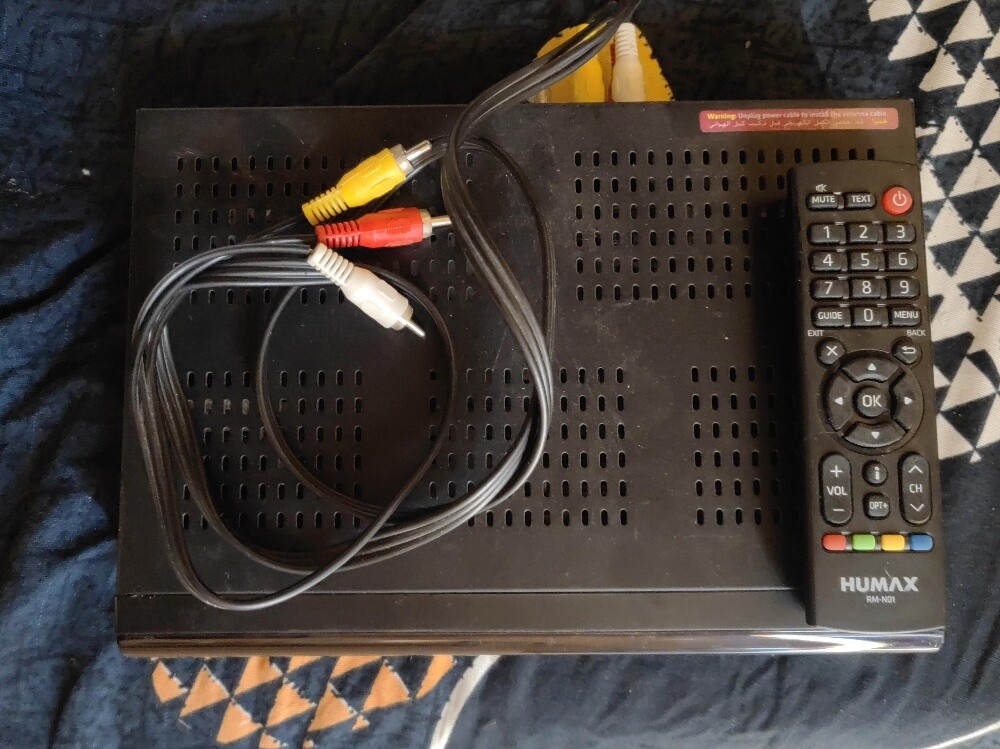 humax receiver & remote - 3