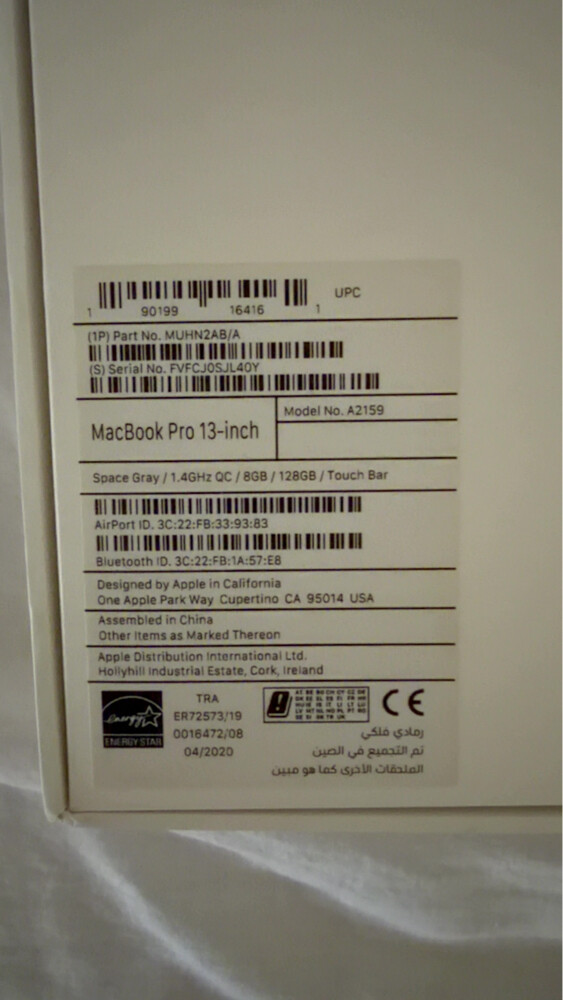 Mac book pro - 4