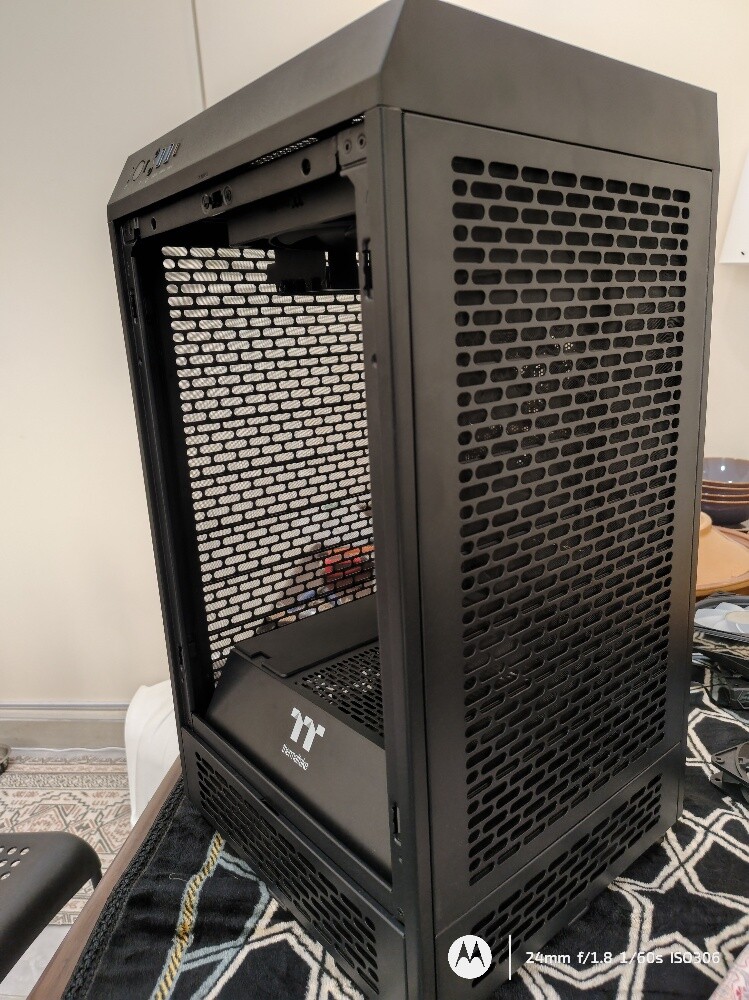 pc case thermaltak tower 200 gaming - 5