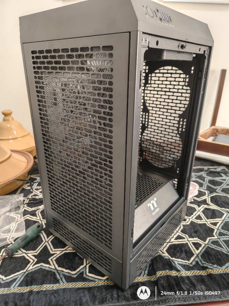 pc case thermaltak tower 200 gaming - 4