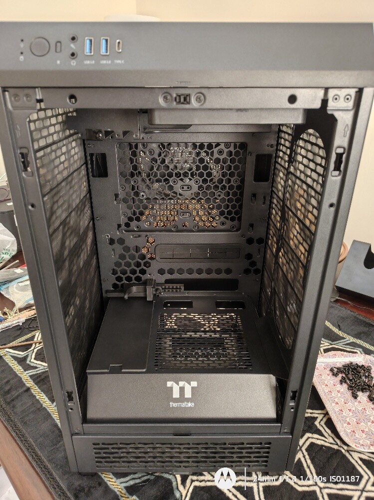 pc case thermaltak tower 200 gaming - 6