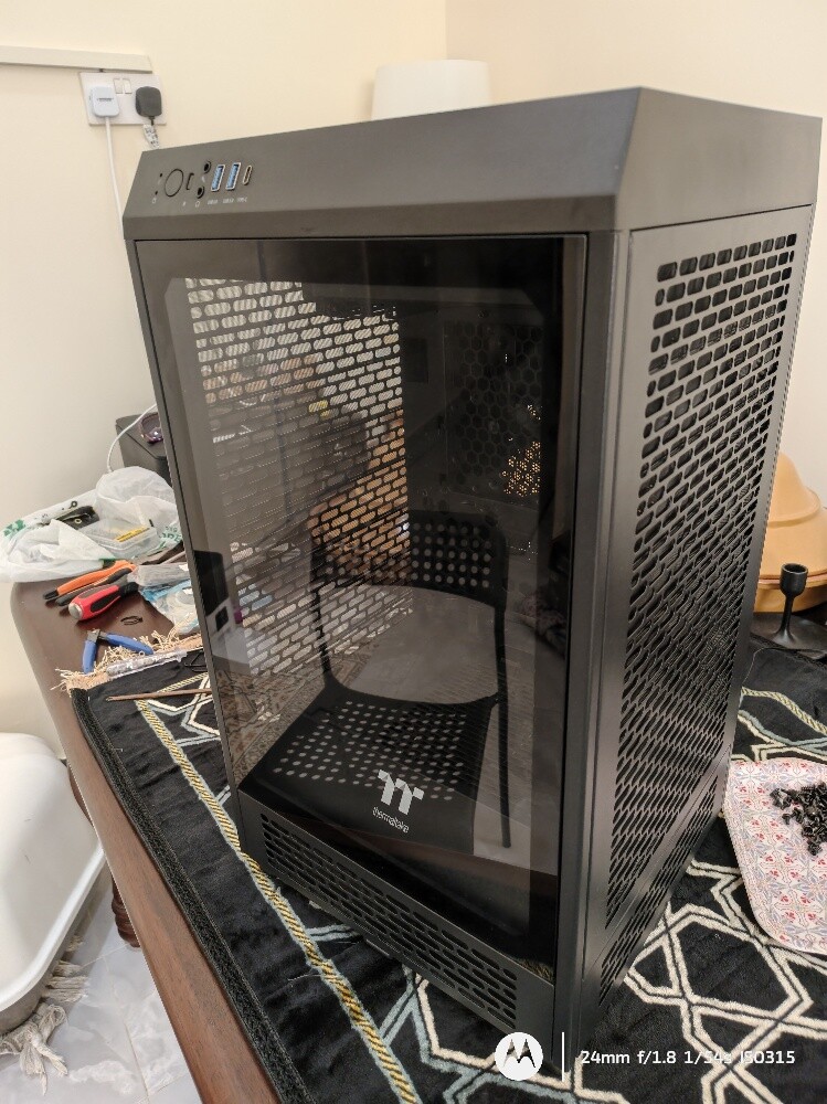 pc case thermaltak tower 200 gaming - 2