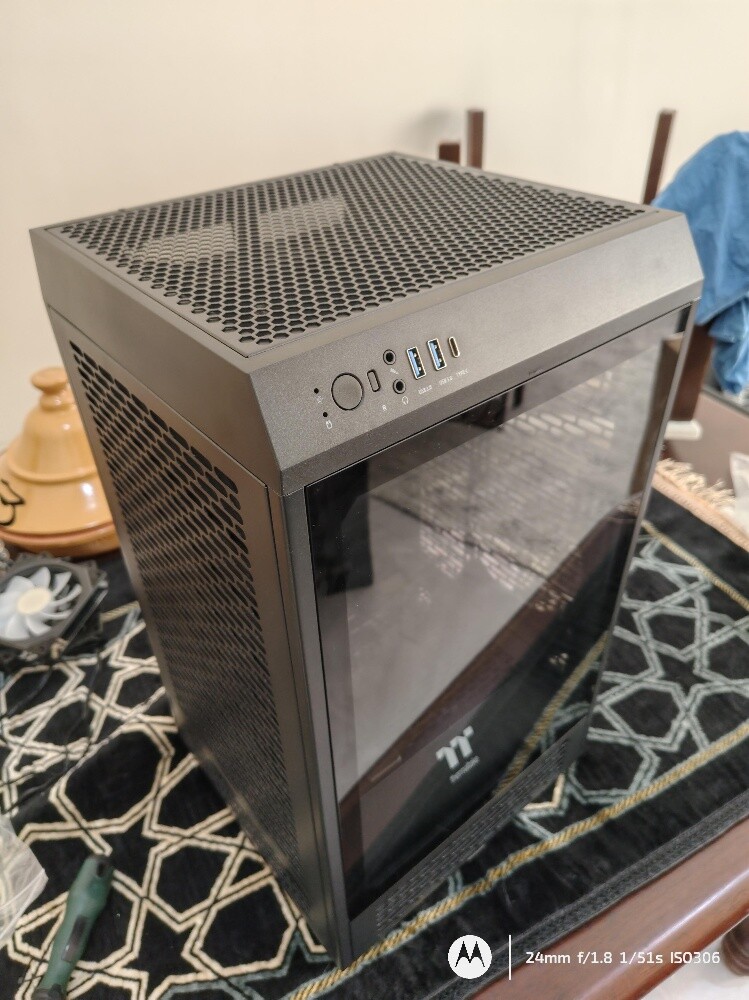 pc case thermaltak tower 200 gaming - 3