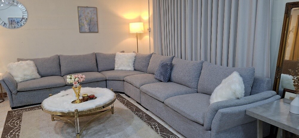 Usde,branded, L ship corner Sofa se - 9