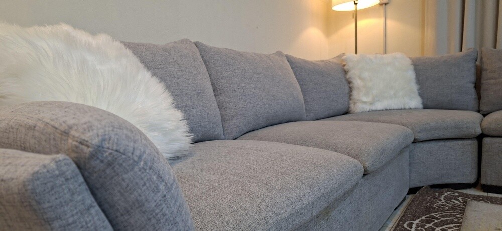 Usde,branded, L ship corner Sofa se - 6