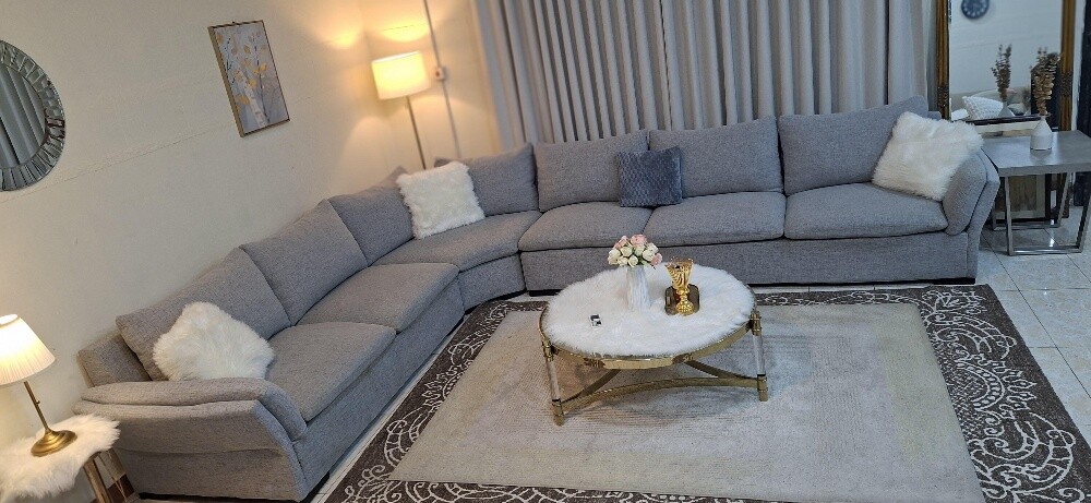 Usde,branded, L ship corner Sofa se - 7