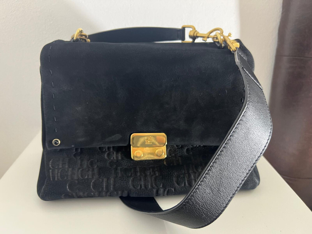 CH Carolina Herrera Suede & Leather - 3