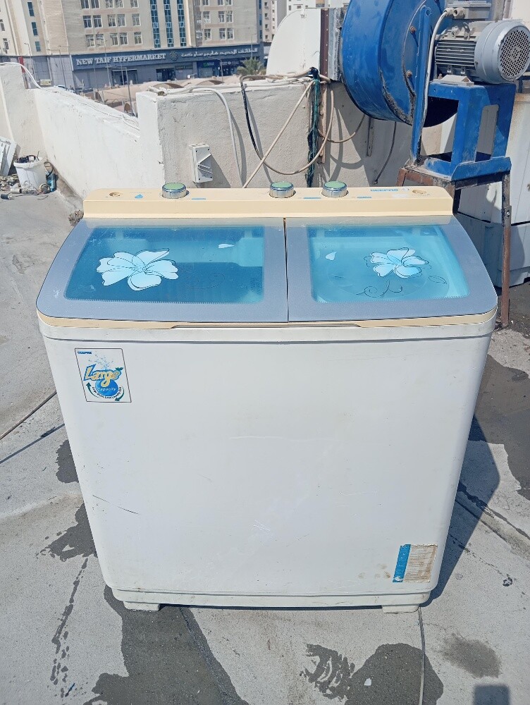 WASH AND DRIER MACHINE SEMI GEEPAS - 1