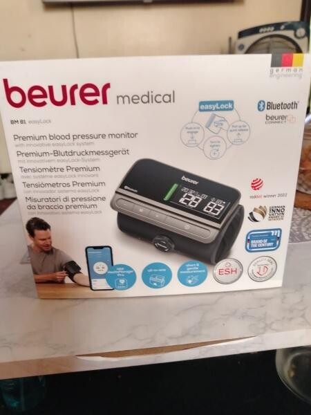 Blood pressure monitor delivery - 1