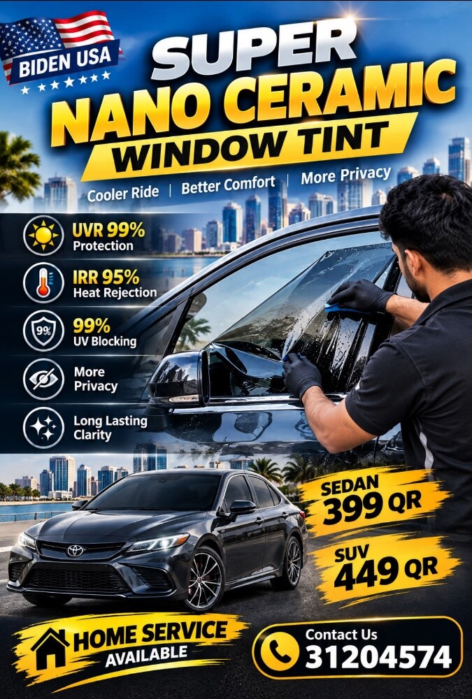 Nano ceramic window tint - 1