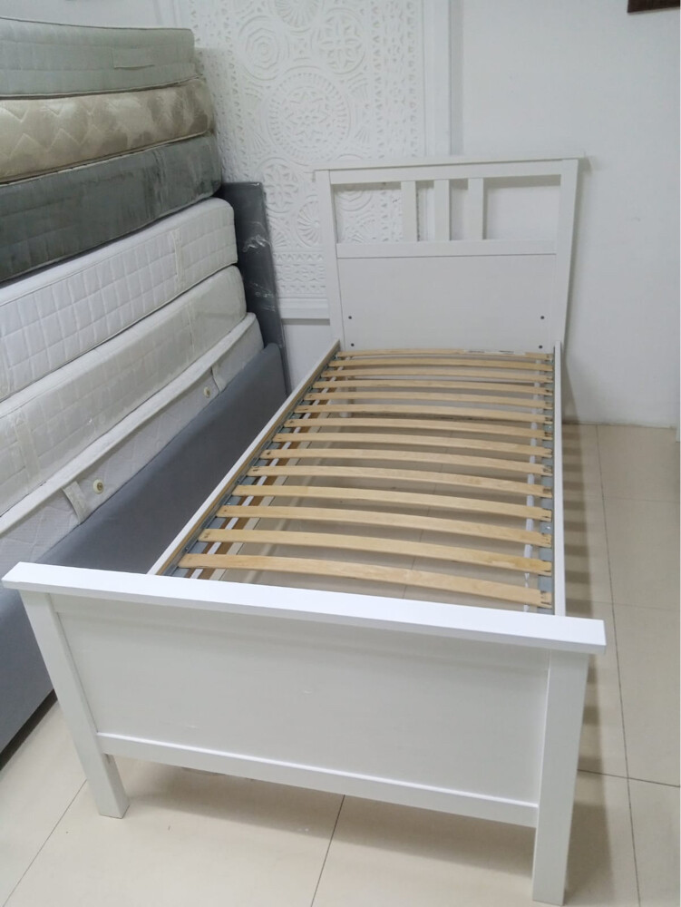 two ikea single bed - 2
