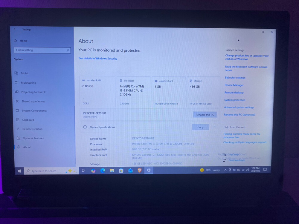 Acer Laptop Urgent Sale - 3
